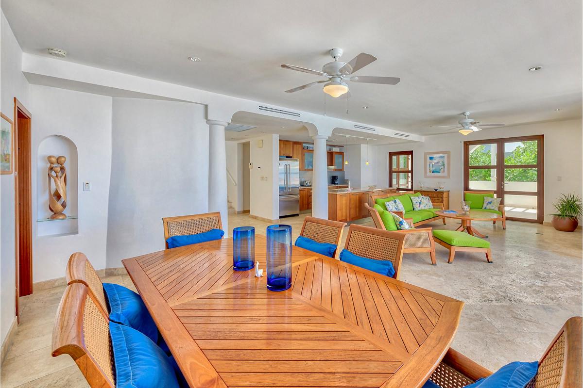 Pool Villa St Martin - Dining area